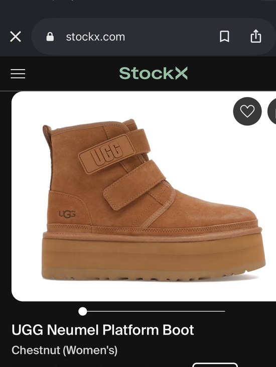 UGG Shoes - UGG Platform Neumel Boot- Chest Nut